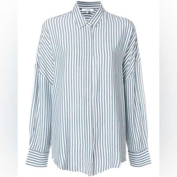 IRO Markina Shirt in Blue - Picture 9 of 11